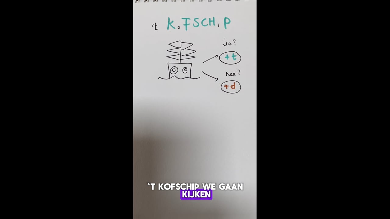 ‘t KoFSCHiP - spelling