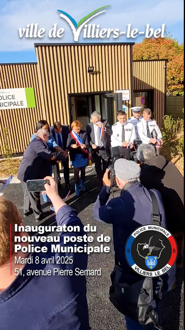 Vimeo Video : Inauguration du nouveau poste de Police Municipale