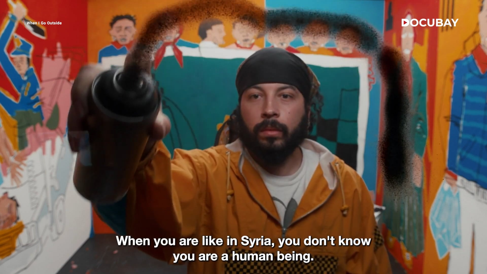 Art from the Heart of a Refugee!  - Directed by Geordie Sabbagh