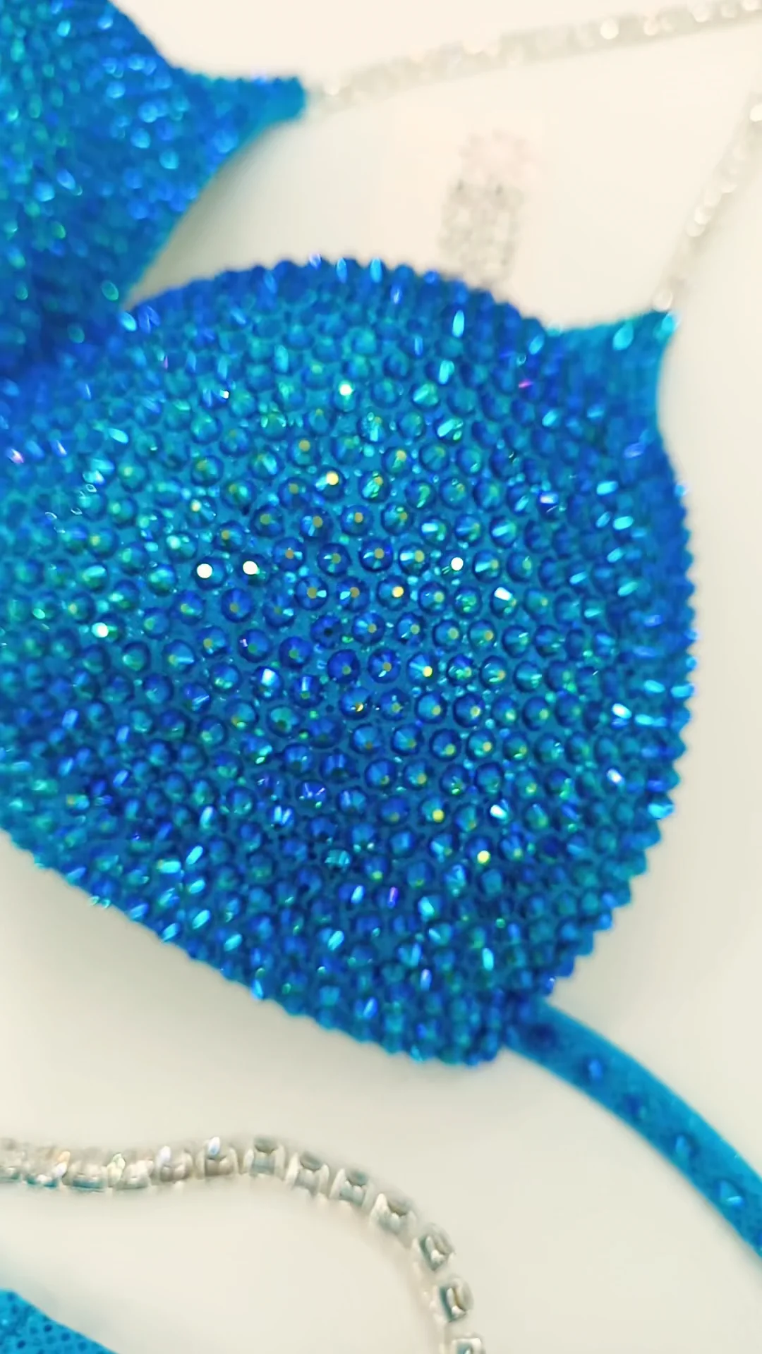 コンテストビキニ　ブルー jbbfコンテストビキニ