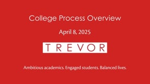 College Process Overview for Sophomores
