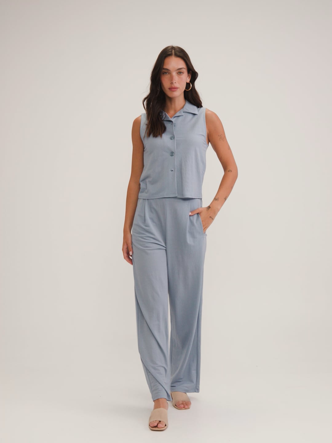 BE MINE PLEATED PANTS