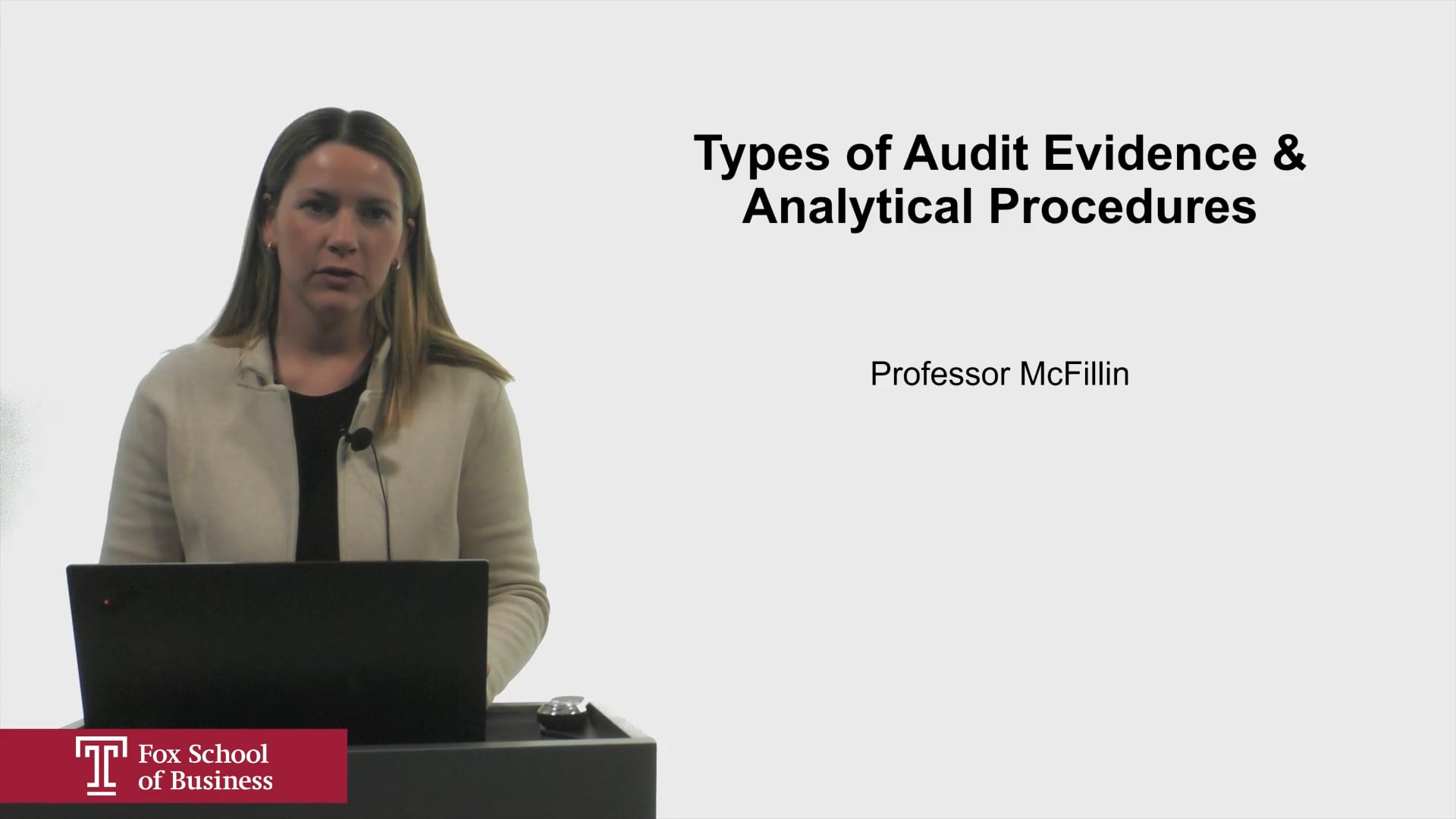 Login to view Types of Audit Evidence & Analytical Procedures