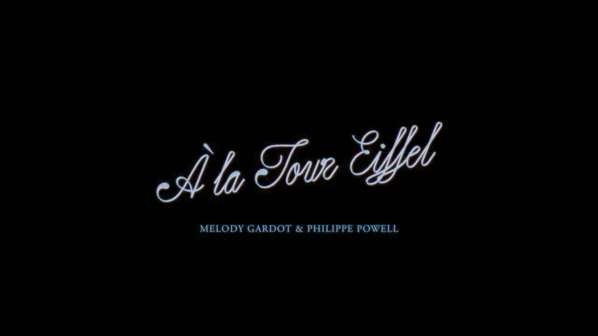 Melody Gardot, Philippe Powell - À La Tour Eiffel