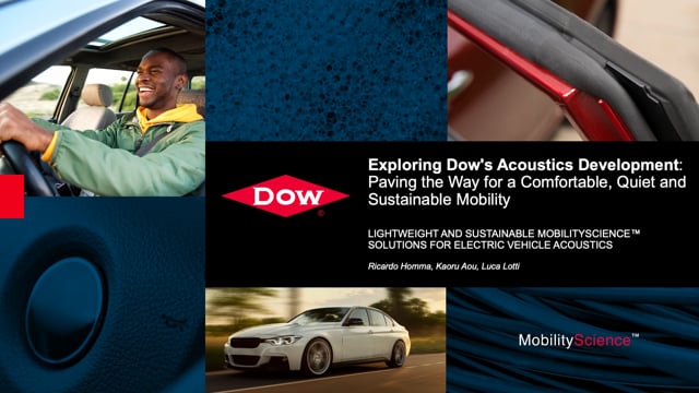 Paving the way for quieter mobility with innovative and sustainable acoustics solutions