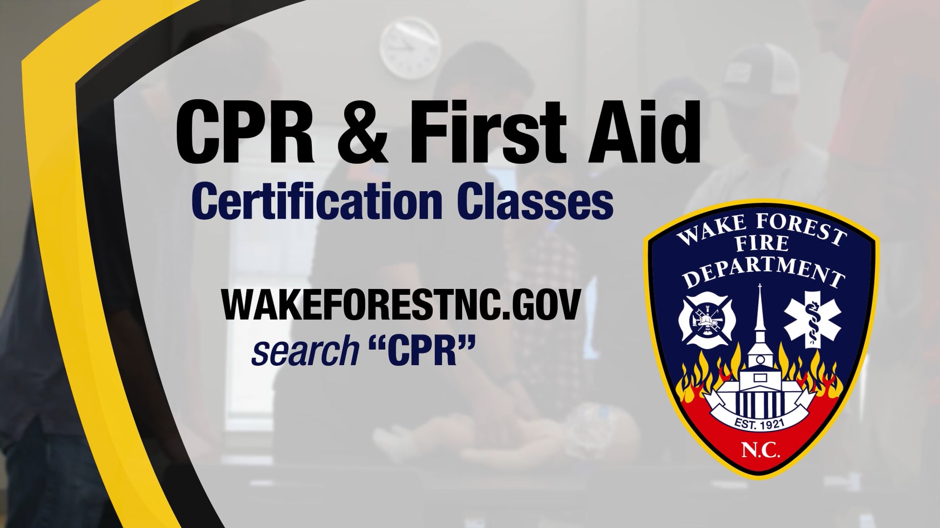 WFFD - CPR Classes for Residents