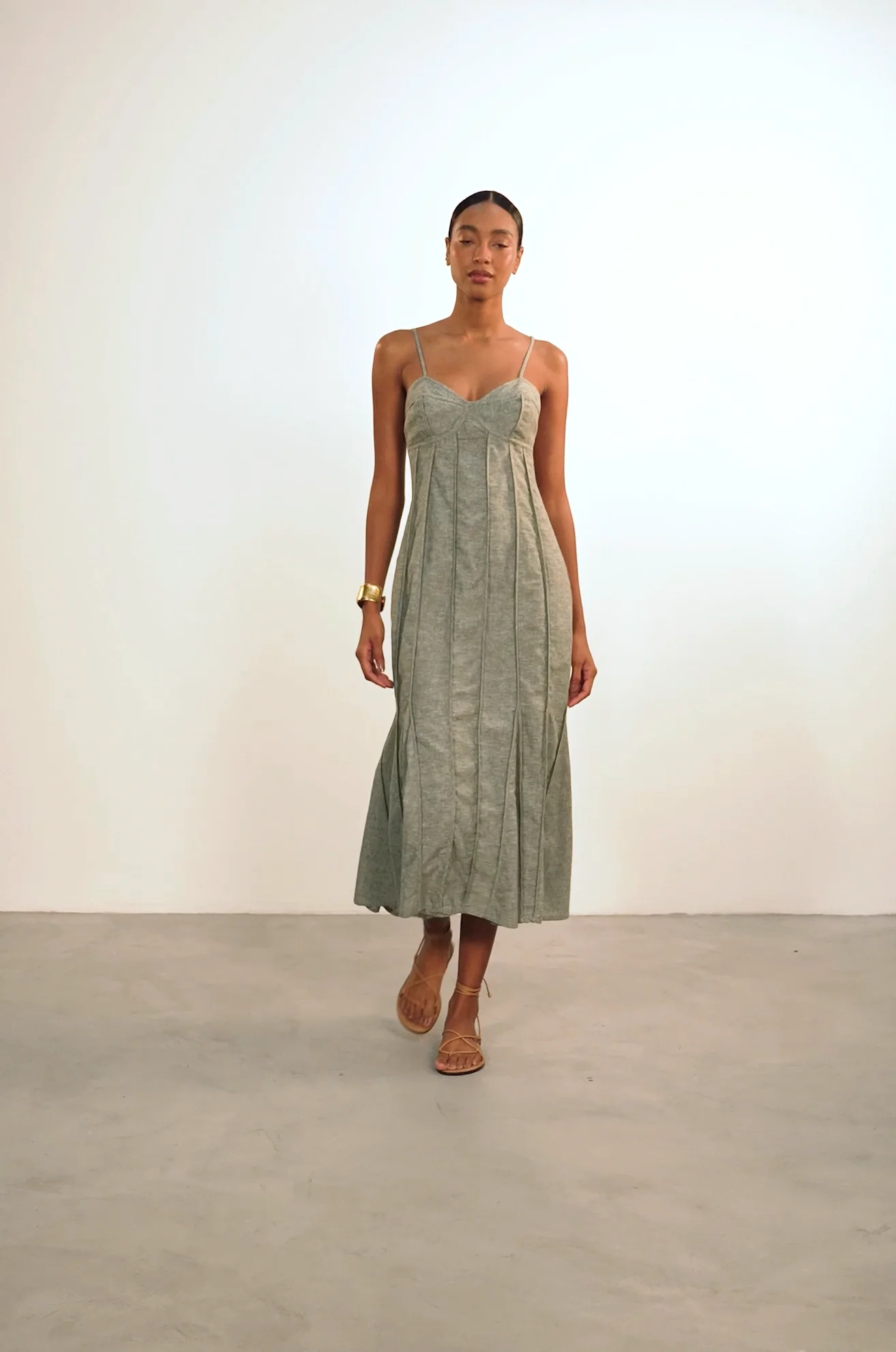 Vestido Midi Josephine Harbor - ViX Paula Hermanny Brasil