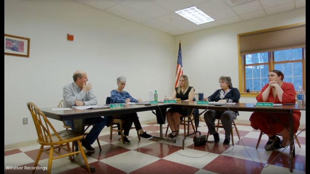 Windsor Select Board 4/9/2025