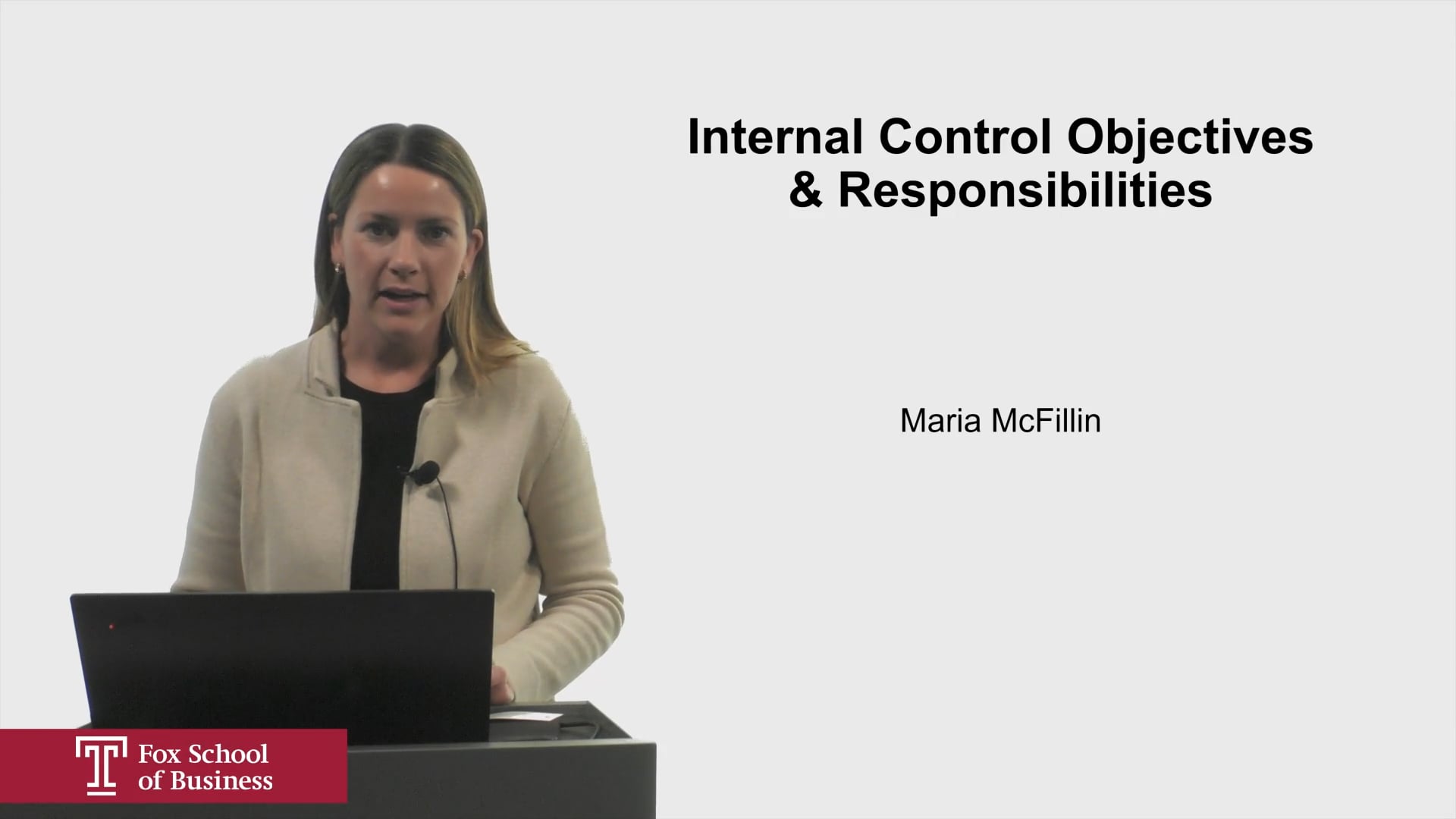 Login to view Internal Control Objectives and Responsibilities