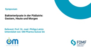 Bakterienlysate in der Pädiatrie: Gestern, Heute und Morgen