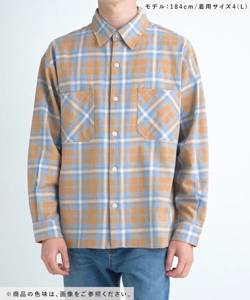 CPO長袖チェックシャツ | [公式]ベイフロー（BAYFLOW）通販