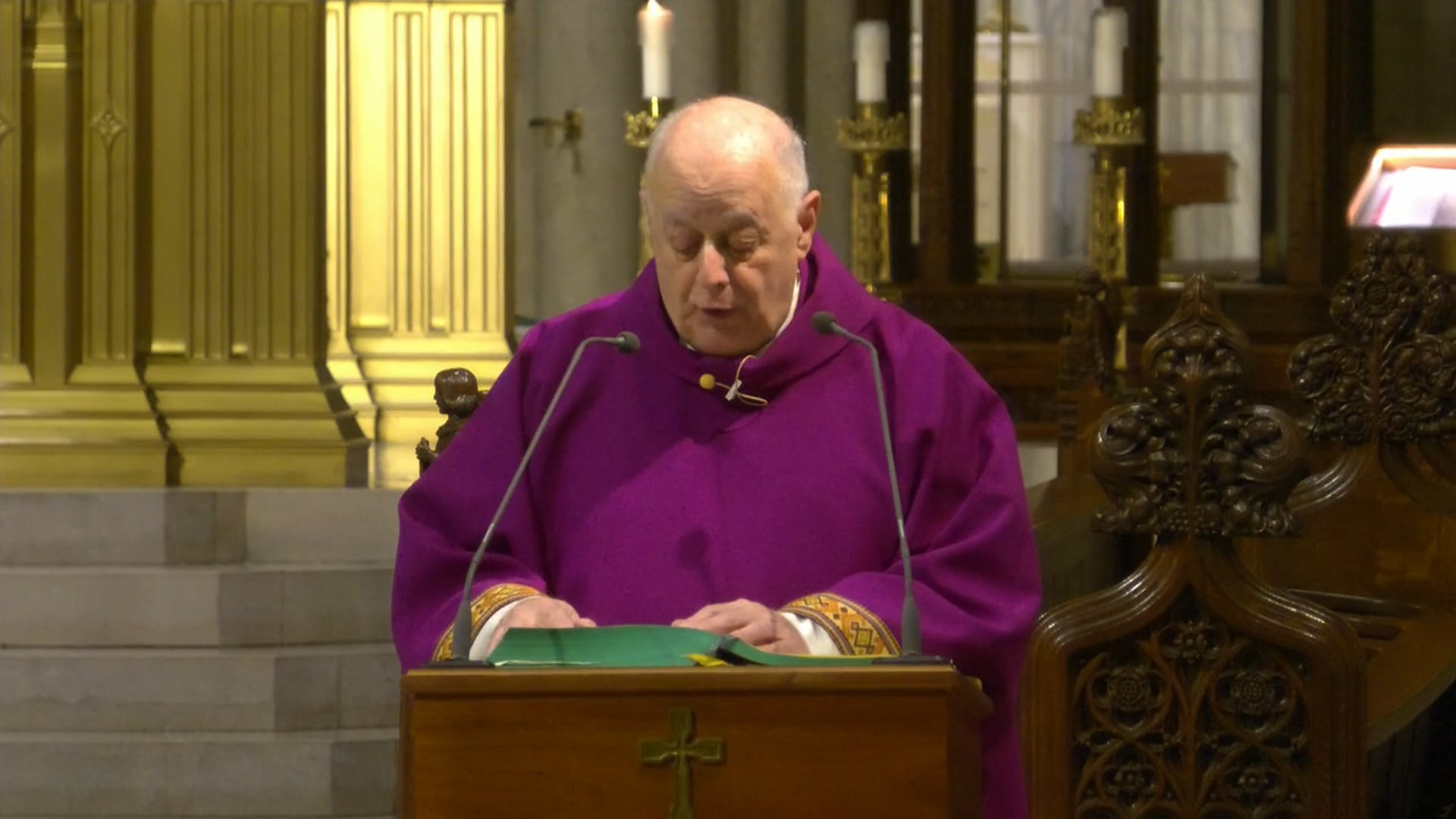 Mass from St. Patrick's Cathedral - April 11, 2025