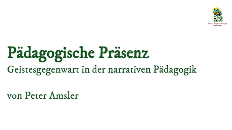 Pädagogische Präsenz