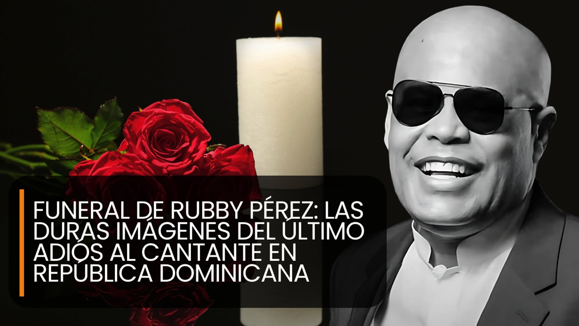 Funeral de Rubby Pérez: las duras imágenes del último adiós al cantante en República Dominicana