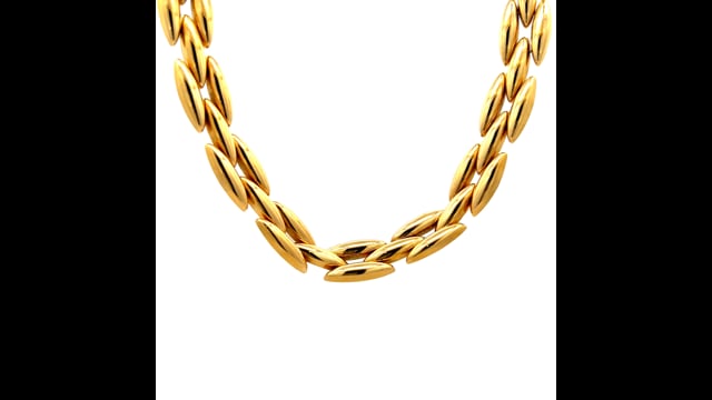 Cartier Gentiane Link Necklace & Bracelet Set in 18k – Filigree