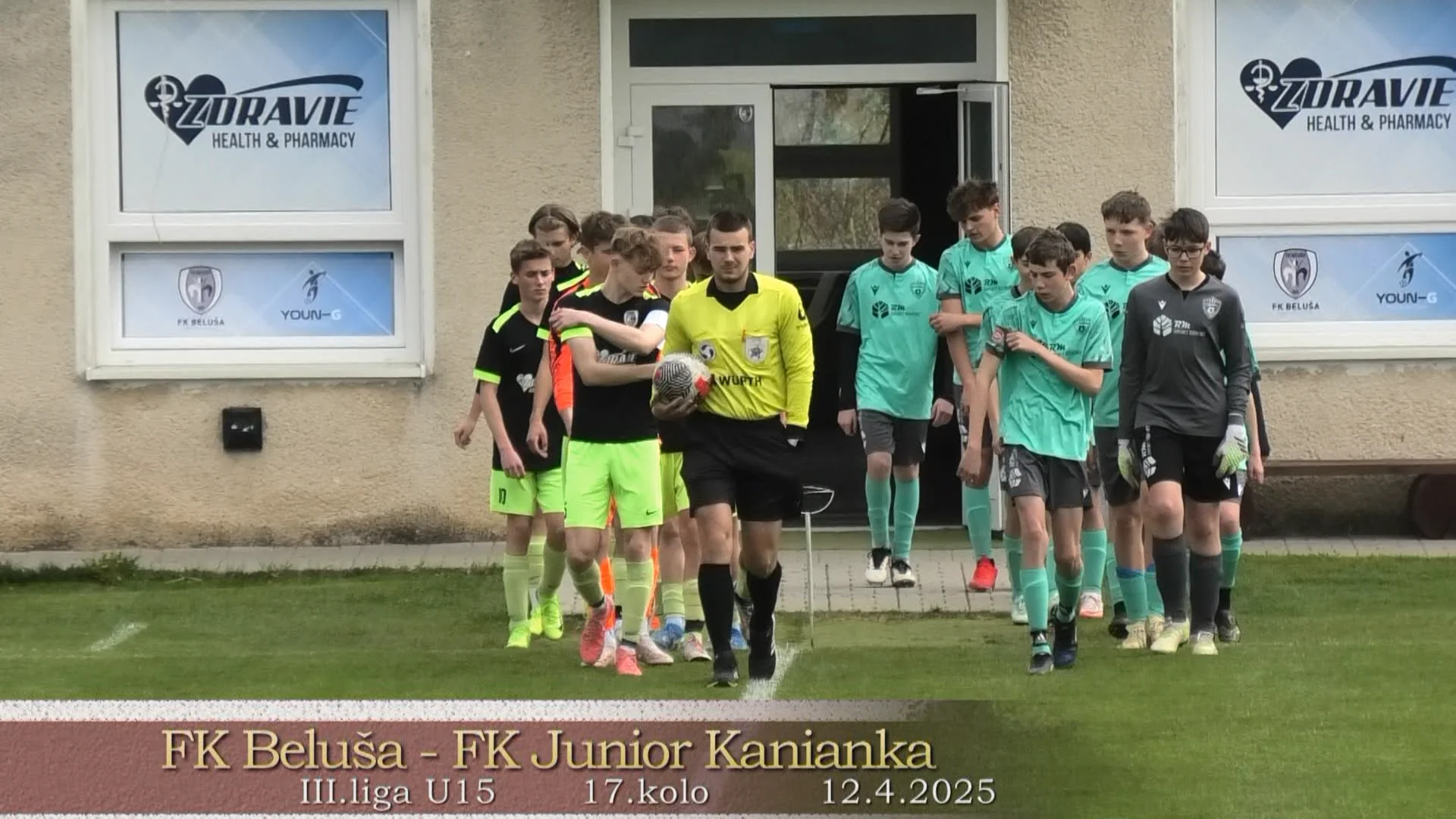 FK Belu&scaron;a - FK Junior Kanianka   8 : 0          III.liga U15     17.kolo     12.4.25