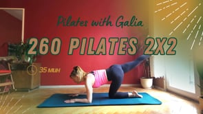 260 Pilates 2x2 /35 min