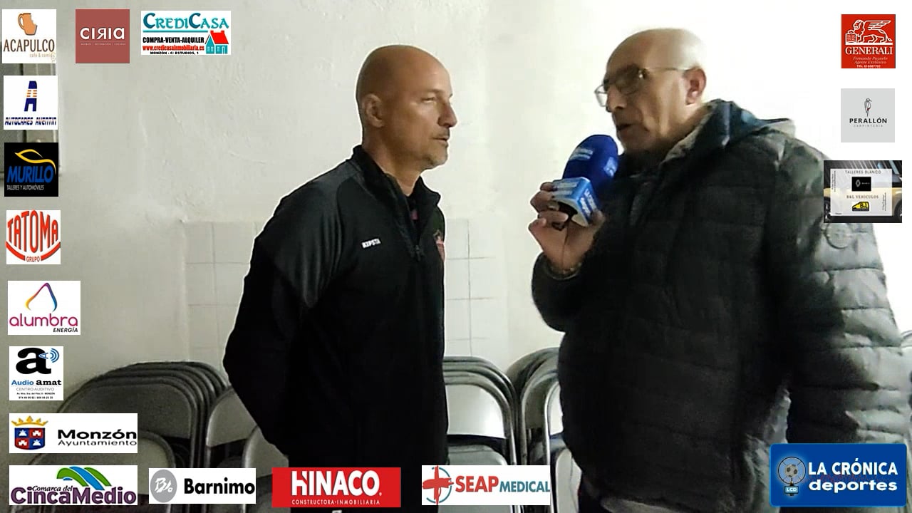 ISMAEL  MARIANI (Entrenador Monzón) At Monzón Alumbra 5-0 Tamarite / J 30 / 3ª RFEF