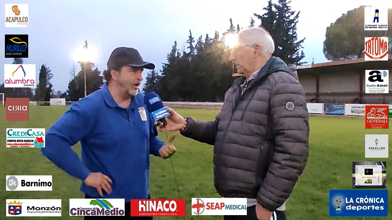 FELIX JIMENEZ (Entrenador Tamarite) At Monzón Alumbra 5-0 Tamarite / J 30 / 3ª RFEF