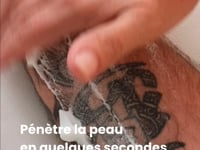 Mousse DermaTattoo 8.4 Cicatrisation des tatouages pour peaux sèches