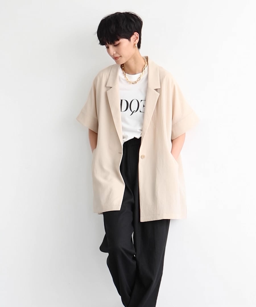 美品【バーンヤードストーム 】クロップドテーパード 0 楽天市場】【SALE／40%OFF】リネンストレッチテーパードパンツ