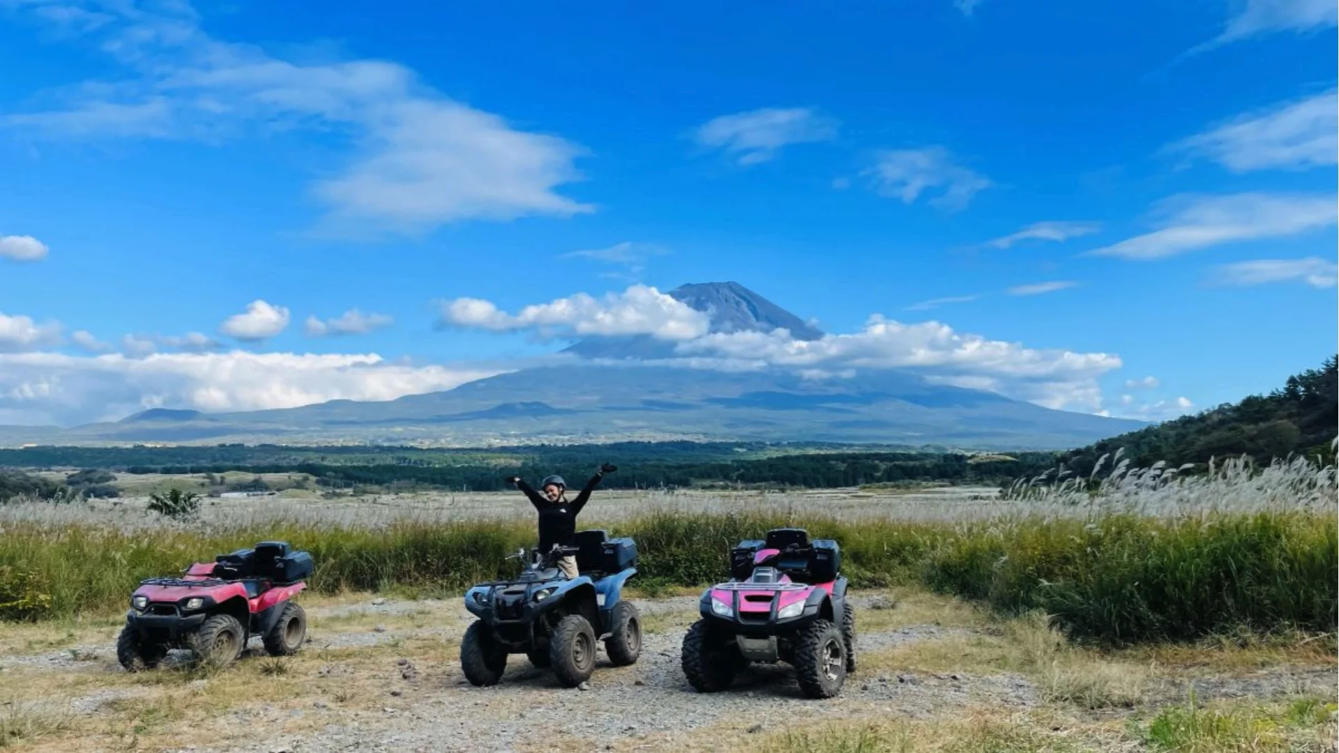 バギー】富士山の麓で自然を直に感じるバギー体験！子連れ＆愛犬同乗