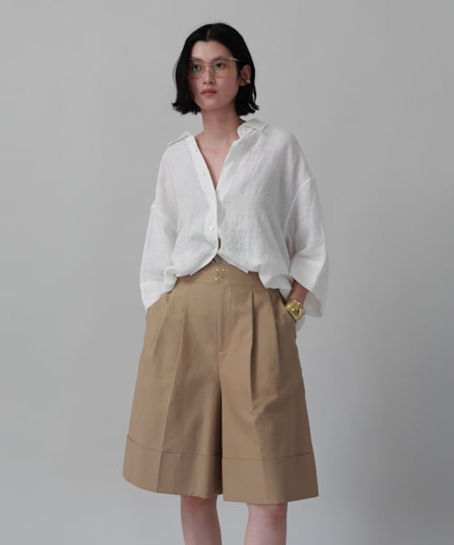 Curensology｜リネンドロストシャツ | Rakuten Fashion(楽天