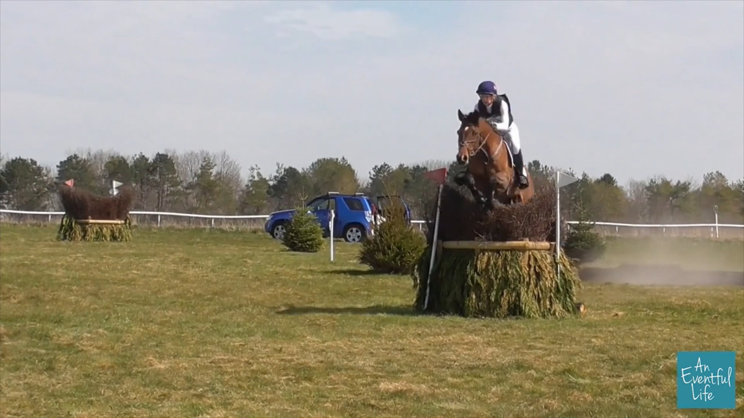 Yasmin Olsson-Payne on Canalatto Denfer at Larkhill Horse Trials 2025 ...