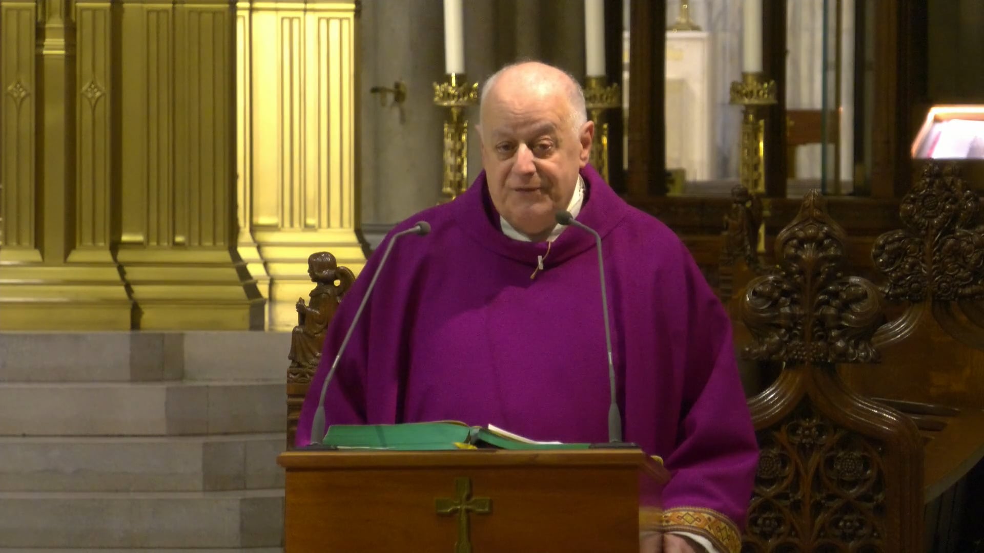 Mass from St. Patrick's Cathedral - April 14, 2025