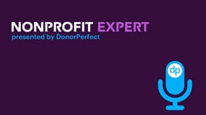 Nonprofit Expert Episode 25 – Lessons from a Fundraising Pioneer
