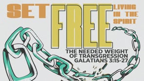 The Needed Weight of Transgression (Galatians 3:15-27)