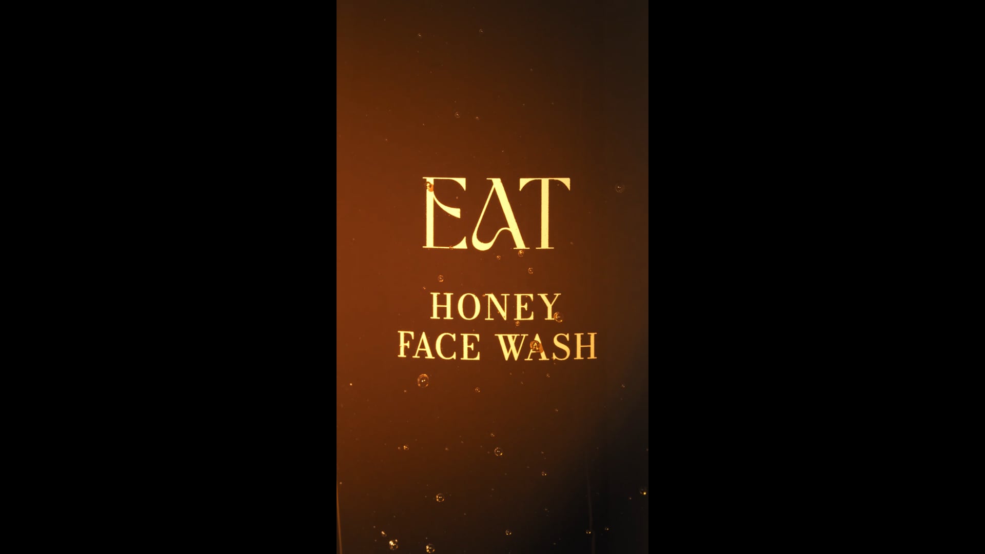 EAT Honey Face Wash product shoot