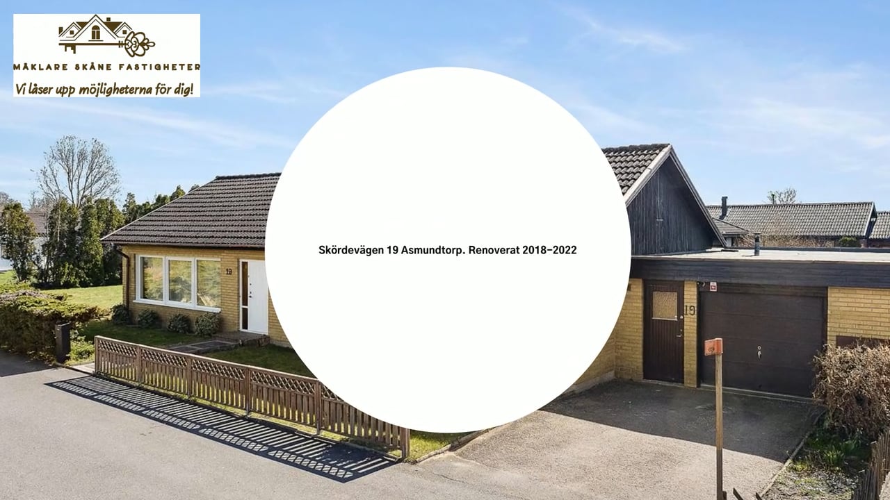 5 rum Villa på Skördevägen 19 Asmuntorp Landskrona kommun - bild 2