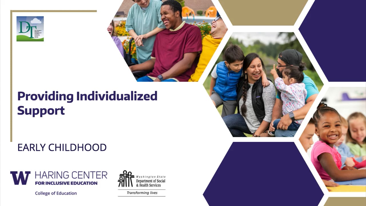 Providing Individualized Support