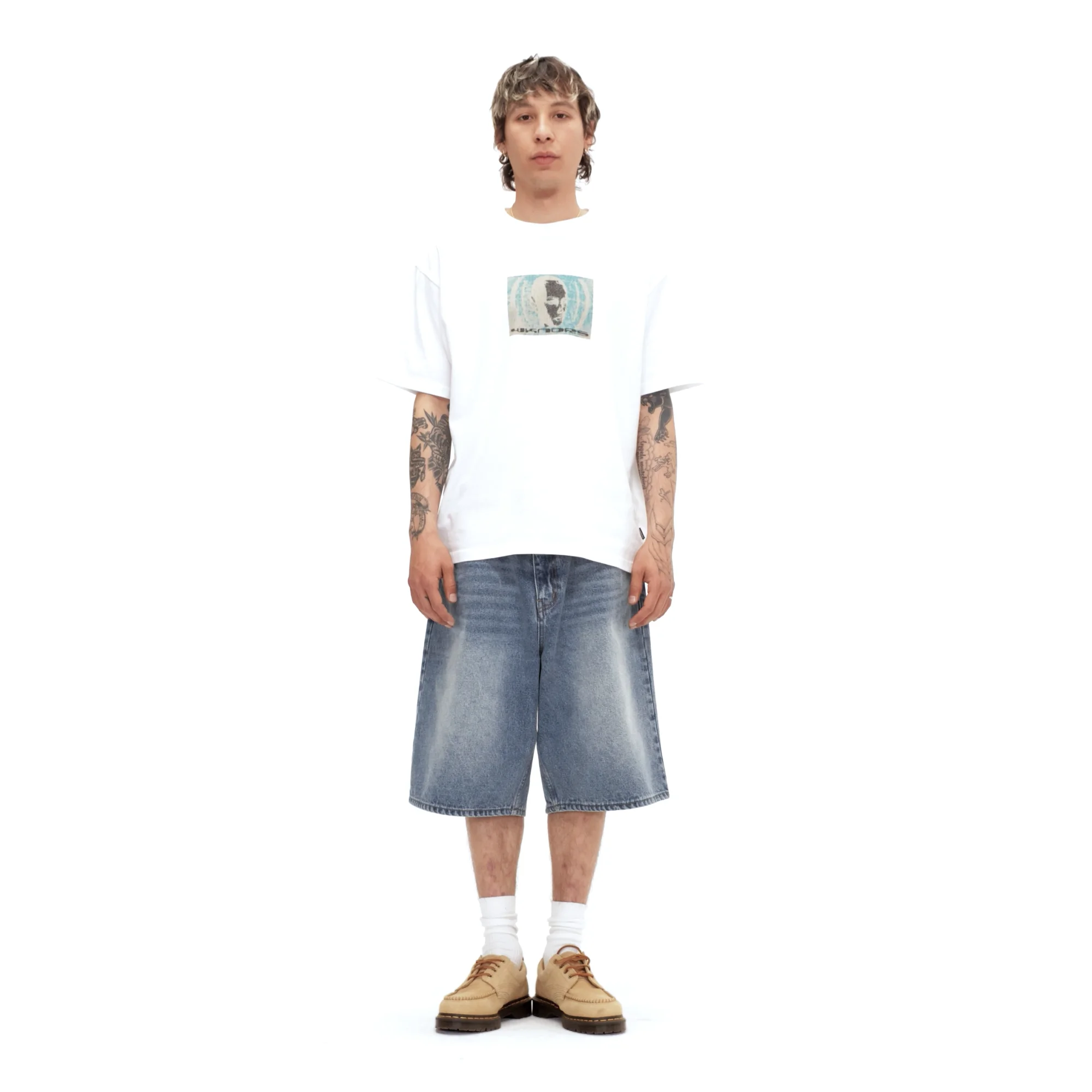 Tシャツ・カットソー WKNDRS CRT T-SHIRT 5SA314 MUSINSA | WKNDRS CRT T-SHIRT (WHITE)