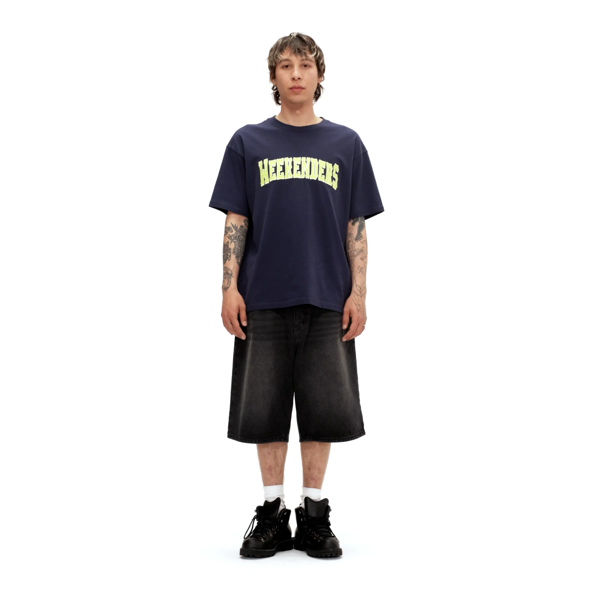 MUSINSA公式 | WKNDRS COWBOY T-SHIRT (NAVY)