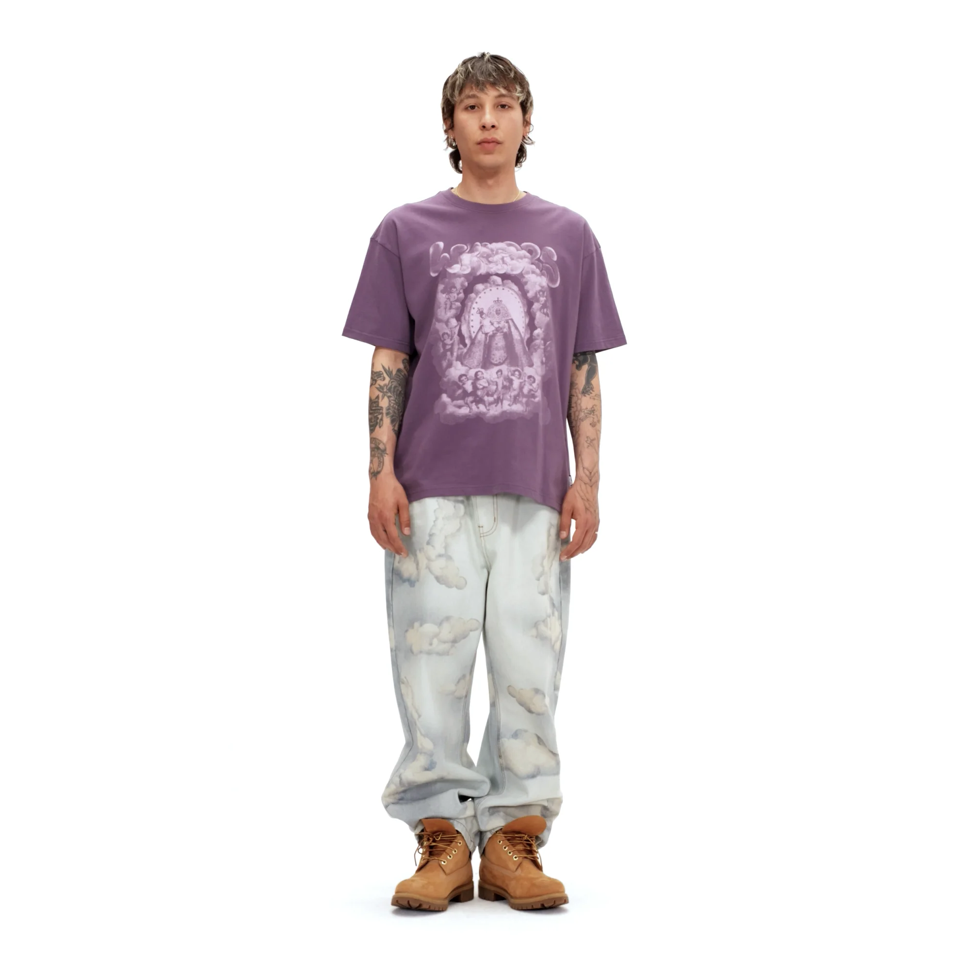 Tシャツ・カットソー WKNDRS ANGELS T-SHIRT 5SA312 WKNDRS ANGELS T-SHIRT 5SA312 (WKNDRS/Tシャツ・カットソー