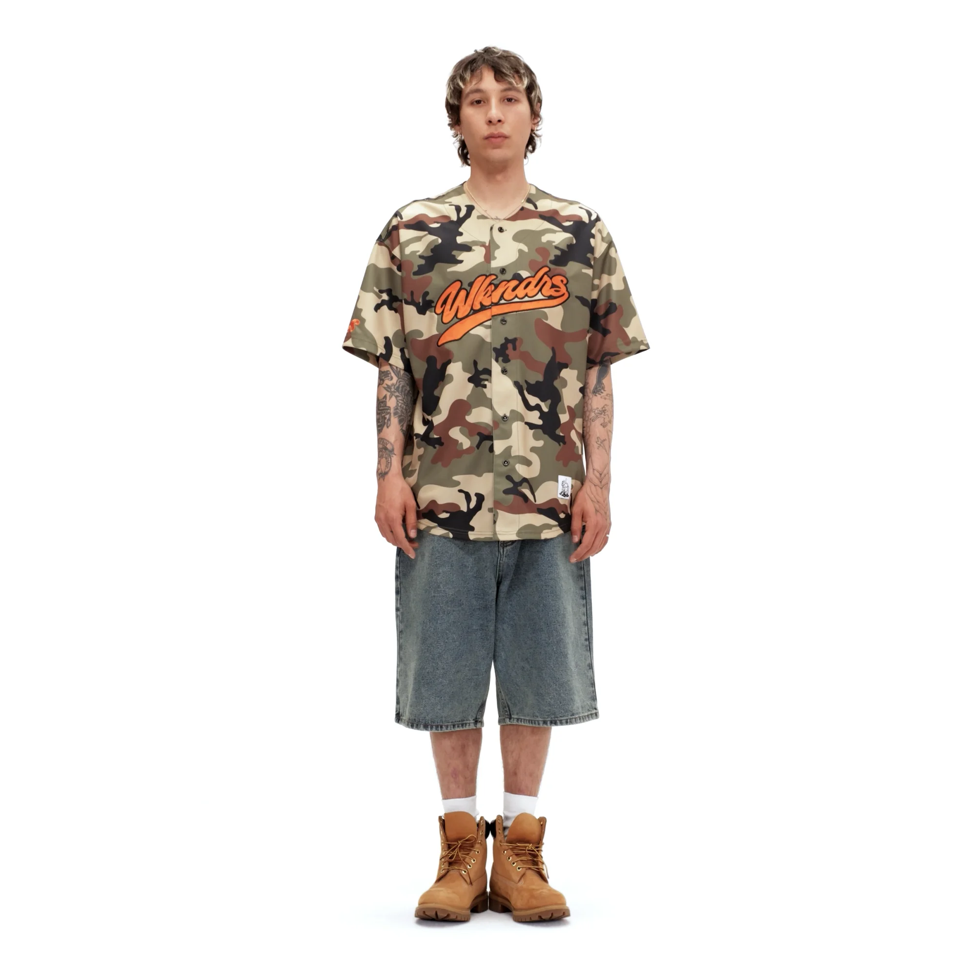 BASEBALL SCRIPT JERSEY - WKNDRS