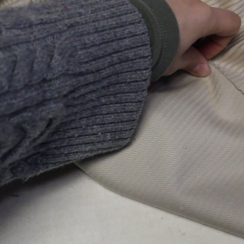 Vidéo: Velours côtelé Jumbo 100% coton - Beige
