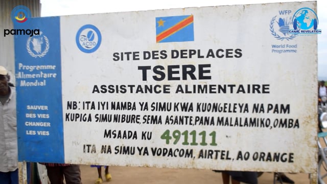 Situation des déplacés au site Tsere