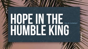 Hope in the Humble King | Skylar Falardeau