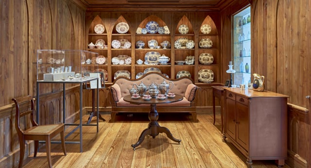 Texian Campaigne and other Transfer-printed Wares at Bayou Bend