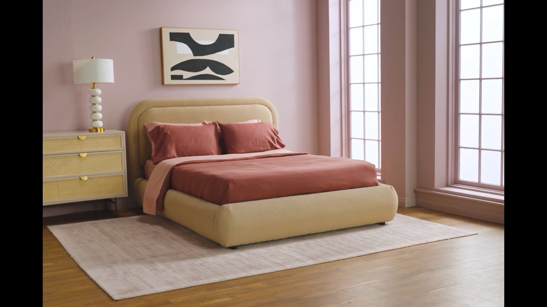 Joybird - Griffin Bed, PDP