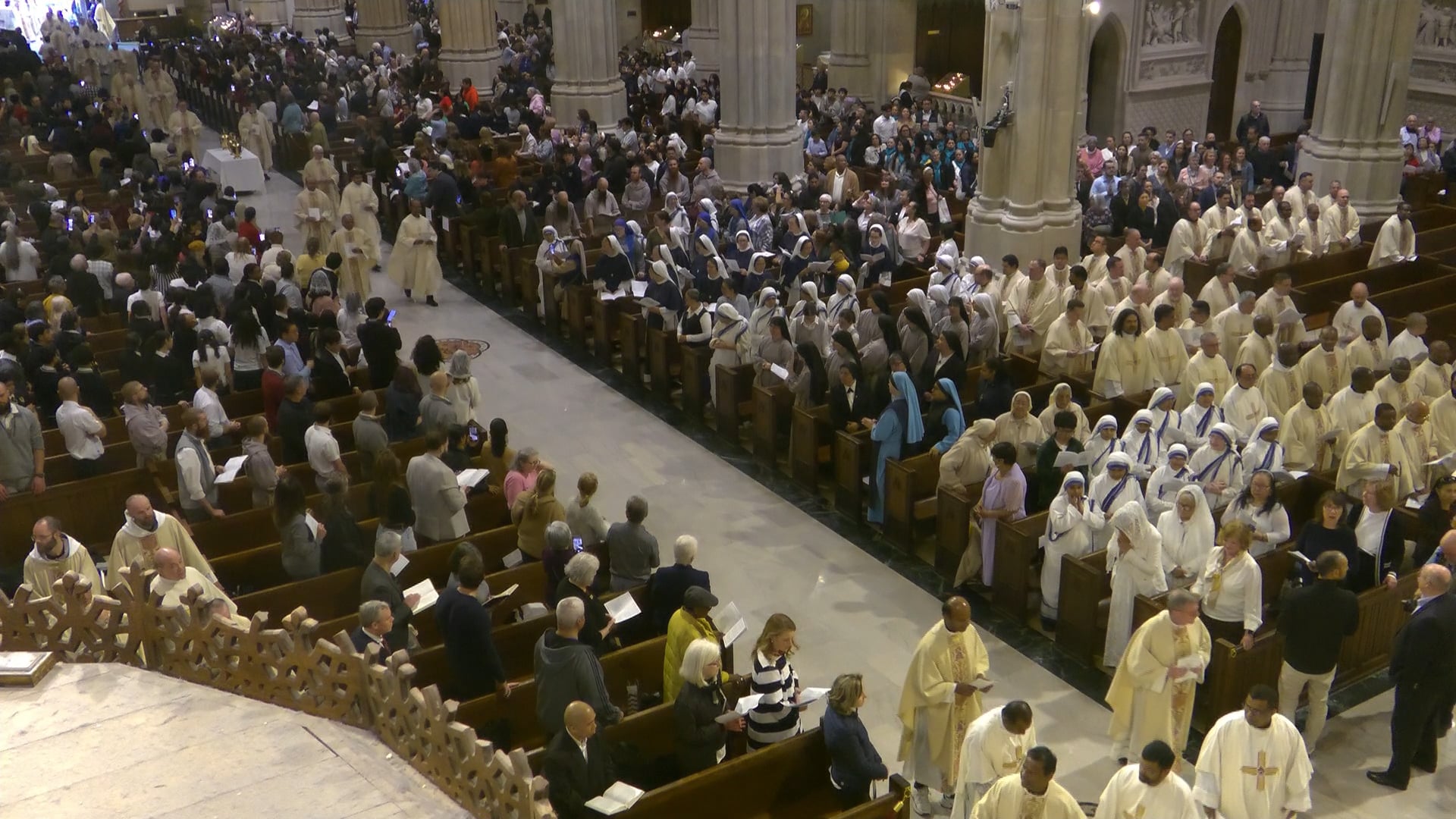 Chrism Mass from St. Patrick's Cathedral