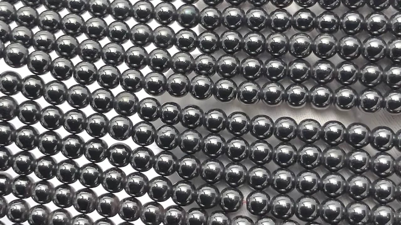 ◇磁気入り◇ヘマタイト ラウンド4mm ｜天然石ビーズの卸問屋・通販 