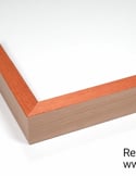 Vídeo: MOLDURA HAYA MACIZA CON TINTE NARANJA. PARA CUADROS TIPO BAQUETON 21X43mm.
