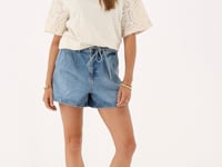 Blue denim shorts | My Jewellery