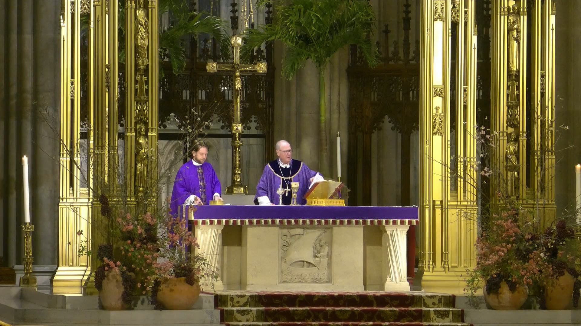 Mass from St. Patrick's Cathedral - April 16, 2025