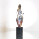 MAMA Figura donna in vetro artistico Video