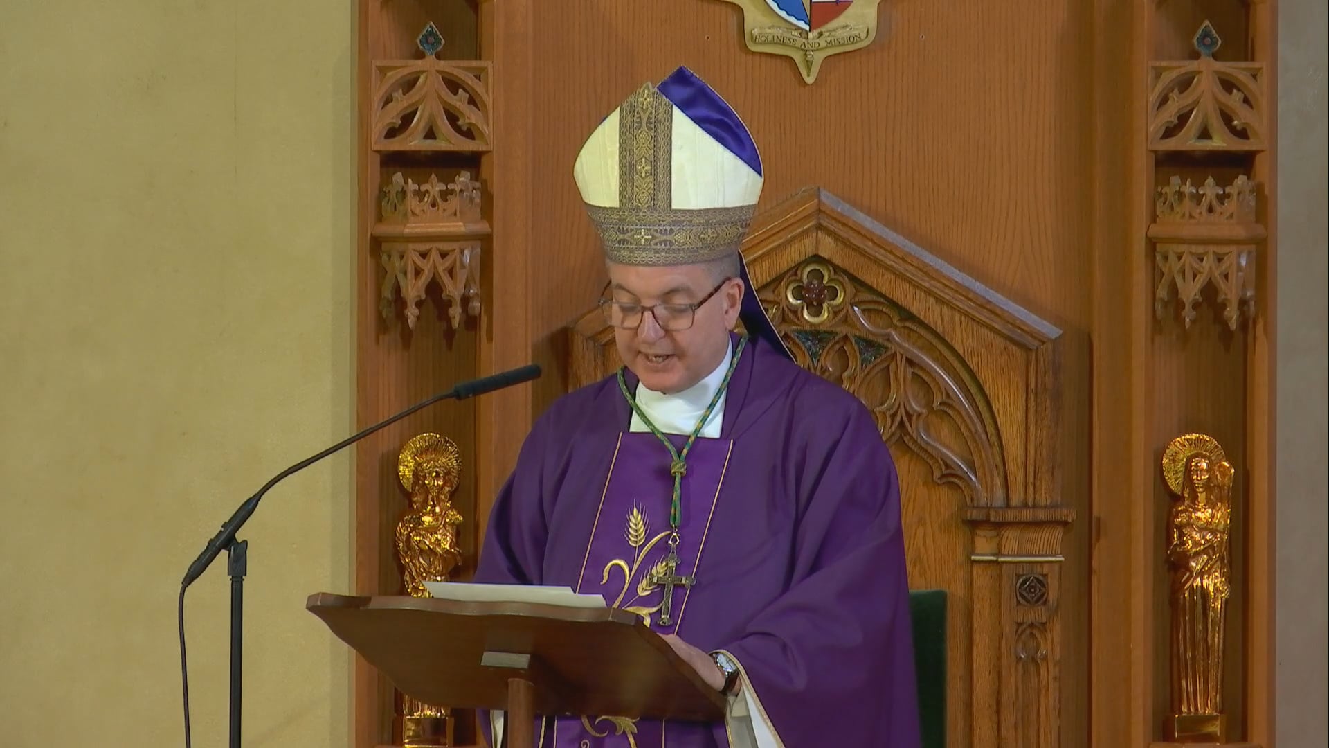 Mass from St. Agnes Cathedral - April 16, 2025